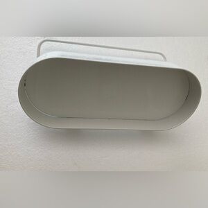 Honey-Can-Do Metal Wall Shelf with Towel Bar.